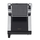 Chuveiro Elétrico Eletrônico 220V 7800w Preto e Cromado Quadrado Acqua Star Lorenzetti