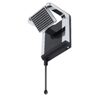 Chuveiro Elétrico Eletrônico 220V 6800w Preto e Cromado Quadrado Acqua Star Lorenzetti