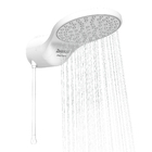 Chuveiro Elétrico Eletrônico 220V 6800w Branco Redondo Moment Eletrônica Zagonel