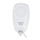 Chuveiro Elétrico Eletrônico 220V 4000w Branco Redondo com Resistência Blindada Move Zagonel