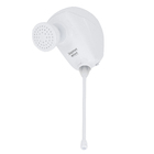 Chuveiro Elétrico Eletrônico 220V 4000w Branco Redondo com Resistência Blindada Move Zagonel