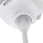 Chuveiro Elétrico Eletrônico 220V 4000w Branco Redondo com Resistência Blindada Move Zagonel