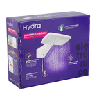 Chuveiro Elétrico Eletrônico 220V 7700w Branco Quadrado Polo Max Hydra