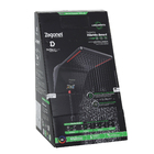 Chuveiro Elétrico Híbrido Eletrônico com Visor Digital 220V 7500w Preto Quadrado Ducali Premium Digital Zagonel