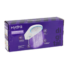 Chuveiro Elétrico Eletrônico com Visor Digital Bivolt 6500w Branco Redondo Safira Hydra