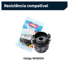 Chuveiro Elétrico Multitemperatura 127V (110V) 5400W Branco Evidence Fame