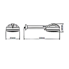 Chuveiro Elétrico Multitemperatura 127V (110V) 5400W Branco Evidence Fame