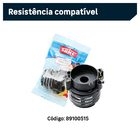 Chuveiro Elétrico Multitemperatura 220V 6800W Branco Evidence Fame