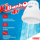 Chuveiro Elétrico Nova Kibanho 6800w 220v Fame