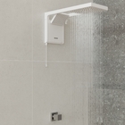 Chuveiro Elétrico Eletrônico 127V (110V) 5500w Branco Quadrado Acqua Duo Ultra Lorenzetti