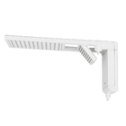 Chuveiro Elétrico Eletrônico 127V (110V) 5500w Branco Quadrado Acqua Duo Ultra Lorenzetti