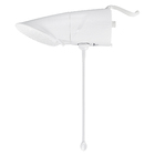 Chuveiro Elétrico Eletrônico 127V (110V) 5500w Branco Redondo Top Jet Lorenzetti