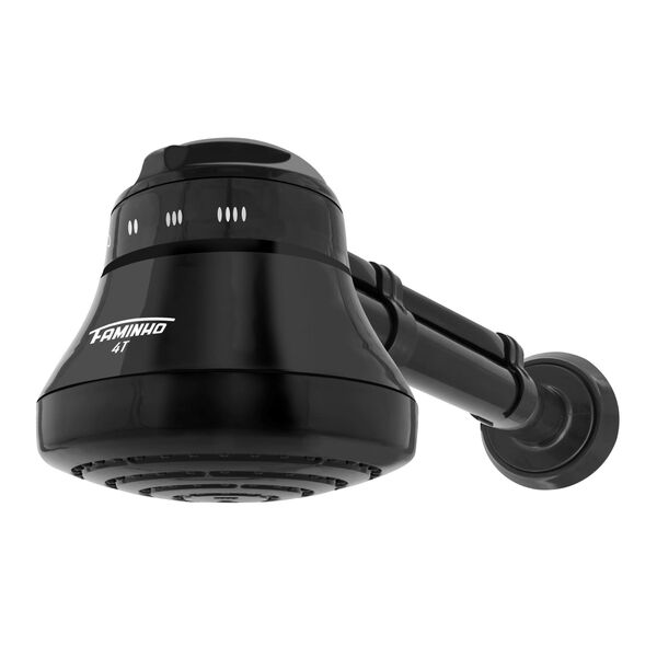 Chuveiro Eletrônico 127V (110V) 5400W Preto Redondo Faminho 4T Fame