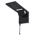 Chuveiro Elétrico Eletrônico 220V 7800w Preto Fosco Quadrado Acqua Duo Ultra Lorenzetti