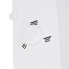 Chuveiro Elétrico Eletrônico 220V 7700w Branco Quadrado Falls Hydra