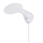 Chuveiro Elétrico Eletrônico 220V 7700w Branco Redondo com Pressurizador Optima Hydra