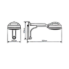 Chuveiro Eletrônico 220V 6400W Branco Evidence Fame