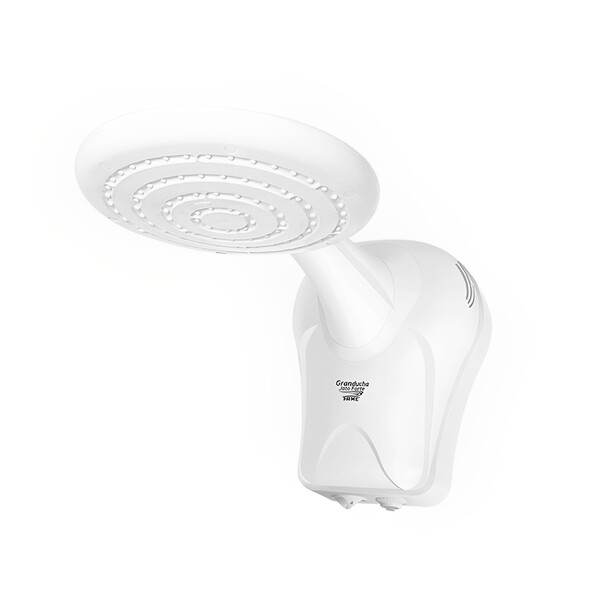 Chuveiro Eletrônico Jato Forte Blindado 220V 4500W Branco Fame