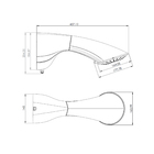 Chuveiro Eletrônico 127V (110V) 5500W Branco Star Hydra