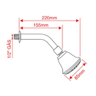 Chuveiro Fame 3748 De Parede Cromado - Único