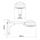 Chuveiro Fame Evidence Eletrônico Blindado Branco - 127v - Ún