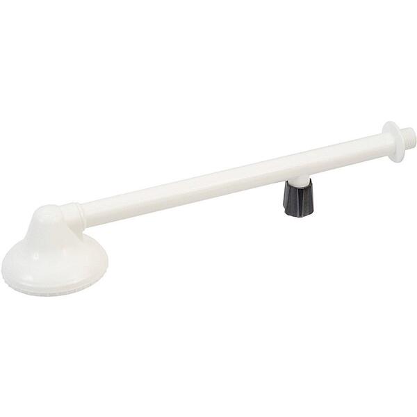 Chuveiro Herc 5p 2337 30cm 1/2p Branco Com Braço Com Registro