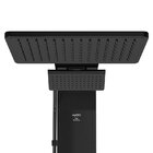 Chuveiro Hydra Falls Eletrônico Preto 127v