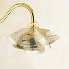 Chuveiro Luxo Retrô Monocomando Dourado Brilhante