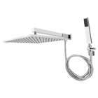 Chuveiro Parede Com Desviador Metal Eros Cromado Fani