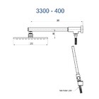 Chuveiro Parede Com Desviador Metal Platina Ouro Velho Fani