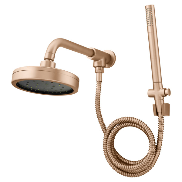 Chuveiro Parede Com Desviador Mix Champanhe Fani