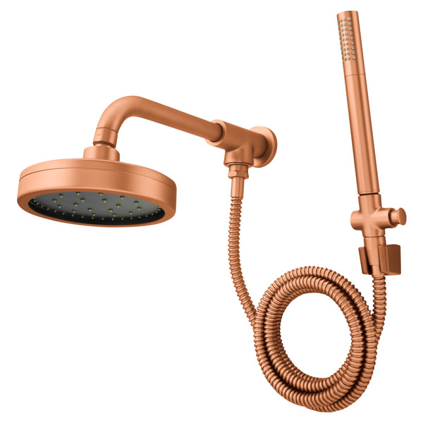 Chuveiro Parede Com Desviador Mix Rose Gold Fani