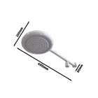 Chuveiro Piscina Frio Completo 8 Com Registro Durin Branco