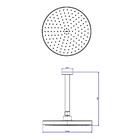 Chuveiro Redondo De Teto Flex Max Cromado - Deca