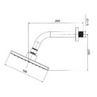 Chuveiro Rinnai Rsh1501 De Parede Cromado