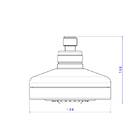 Ducha com Chuveirinho Oval de Parede Acqua Plus Deca