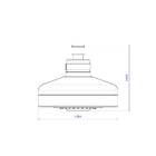 Ducha com Chuveirinho Oval de Parede Acqua Plus Deca