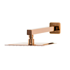 Chuveiro Slim De Parede Quadrado Rose Gold 20x20cm