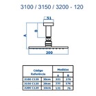 Chuveiro Teto Metal Versata Tubo 10 Cm Grafite Escovado Fani