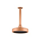 Chuveiro Teto Mix Plus Tubo 20 Cm Rose Gold Fani