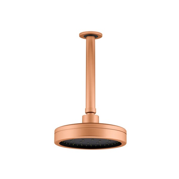 Chuveiro Teto Mix Plus Tubo 20 Cm Rose Gold Fani