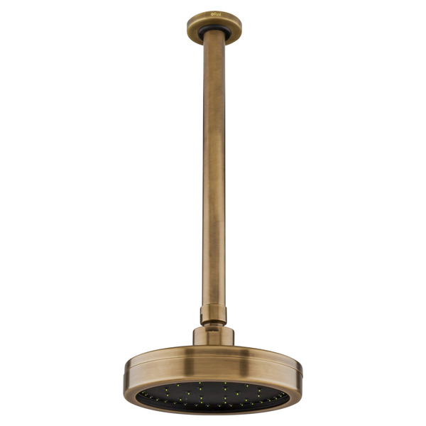 Chuveiro Teto Mix Plus Tubo 30 Cm Ouro Velho Fani