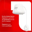 Chuveiro Zagonel Master Banho Eletrônico Branco