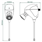 Chuveiro Zagonel Move Eletrônico Branco