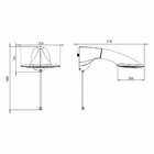 Chuveiro Zagonel Optima Turbo Eletrônico Branco 127v 5500w