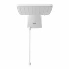 Chuveiro Zagonel Quadratta Eletrônico Branco 127v - 5500w