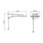 Chuveiro Zagonel Quadratta Eletrônico Preto 220v (7700w)