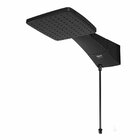 Chuveiro Zagonel Quadratta Eletrônico Preto 220v (7700w)