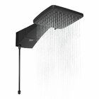 Chuveiro Zagonel Quadratta Eletrônico Preto 220v (7700w)