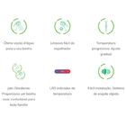 Chuveiro Zagonel Sublime Eletrônico Preto